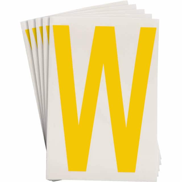 121828 6" X 8" B514 YELLOW W 20/PK