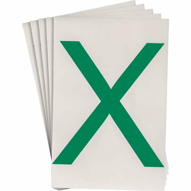 121832 6" X 8" B514 GREEN X 20/PK