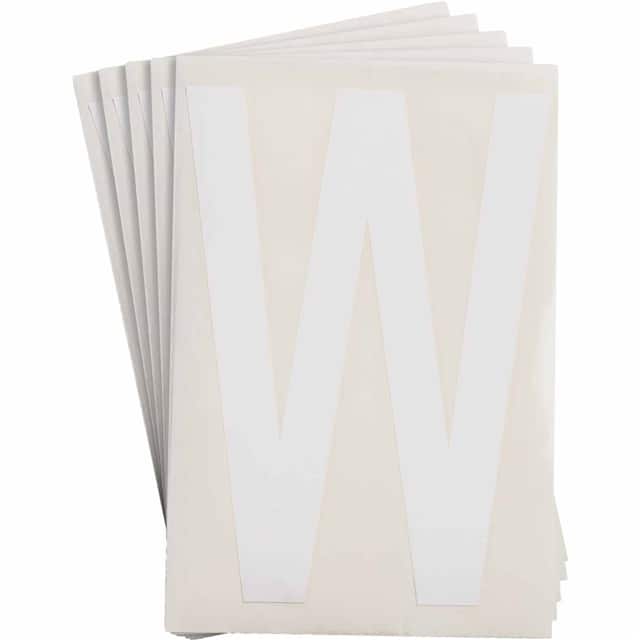 121824 6" X 8" B514 WHITE W 20/PK