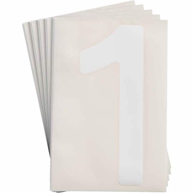 121854 6" X 8" B514 WHITE 1 20/PK