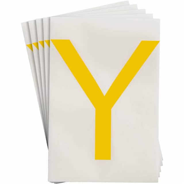 121840 6" X 8" B514 YELLOW Y 20/PK