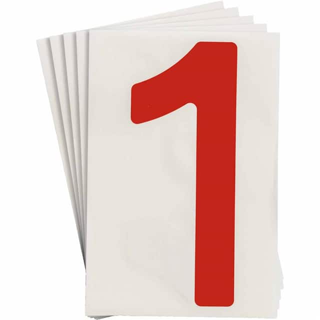121855 6" X 8" B514 RED 1 20/PK