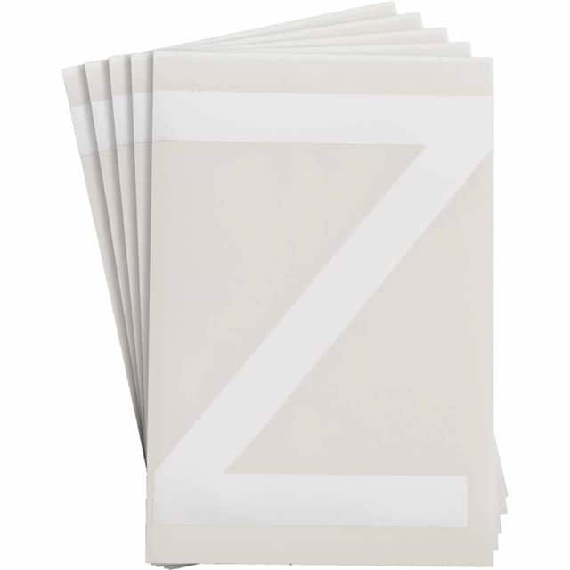 121842 6" X 8" B514 WHITE Z 20/PK