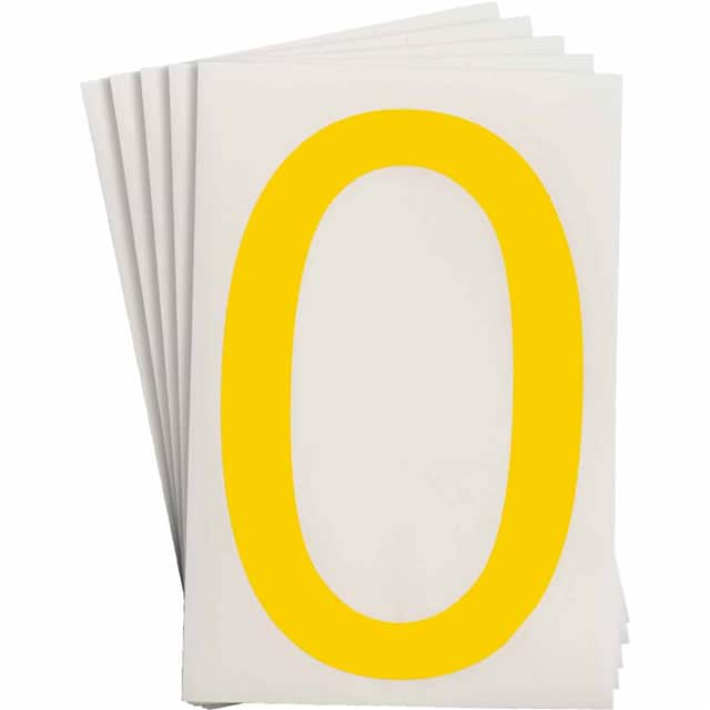 121852 6" X 8" B514 YELLOW 0 20/PK