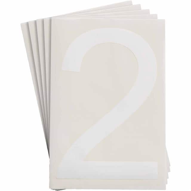 121860 6" X 8" B514 WHITE 2 20/PK