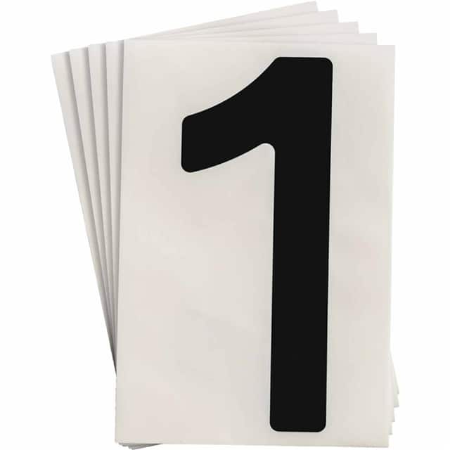 121853 6" X 8" B514 BLACK 1 20/PK