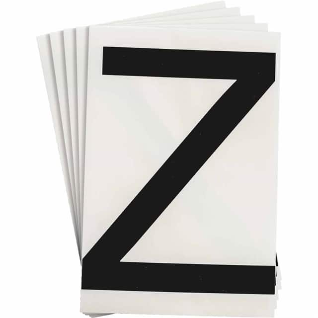 121841 6" X 8" B514 BLACK Z 20/PK