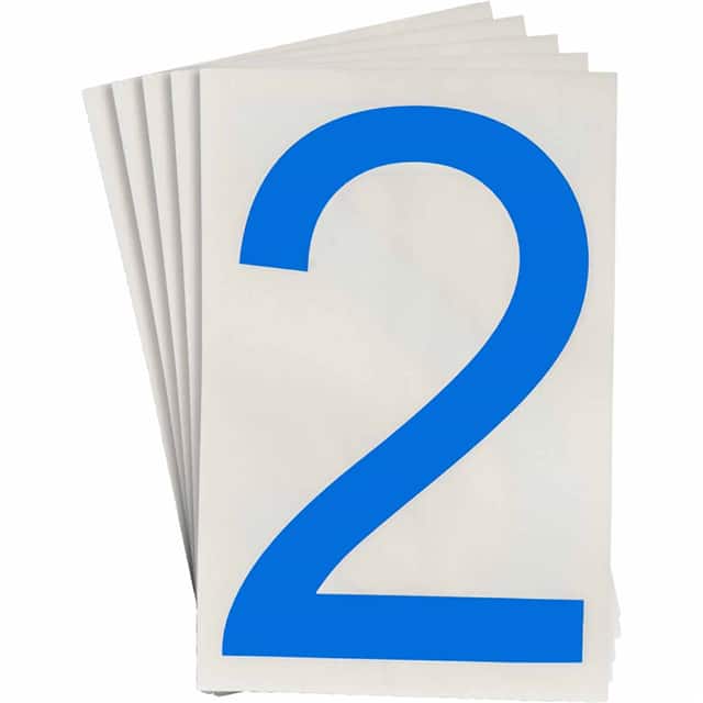 121863 6" X 8" B514 BLUE 2 20/PK
