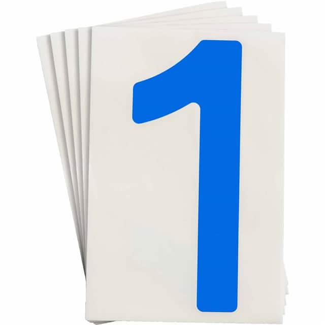 121857 6" X 8" B514 BLUE 1 20/PK