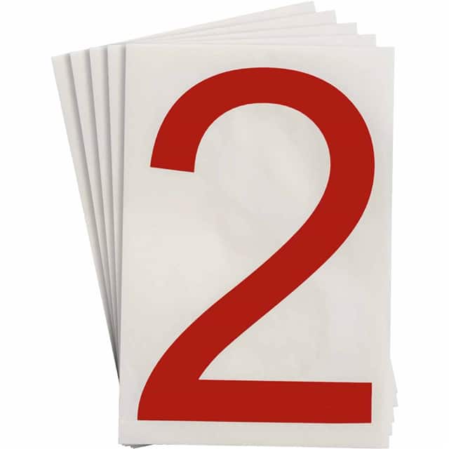 121861 6" X 8" B514 RED 2 20/PK