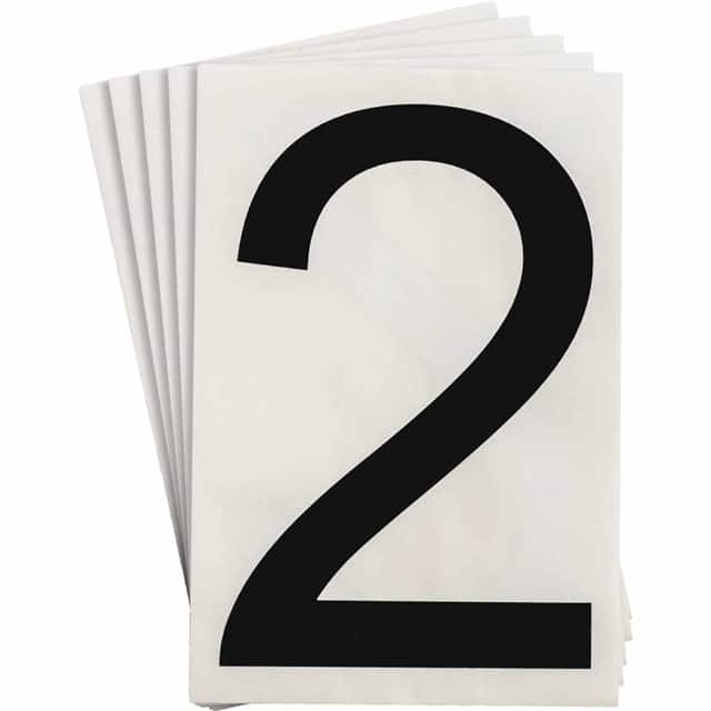 121859 6" X 8" B514 BLACK 2 20/PK