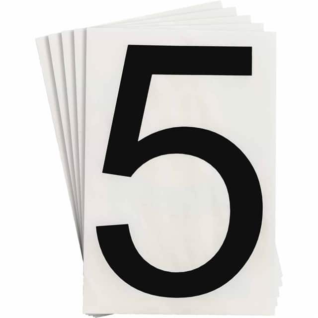 121877 6" X 8" B514 BLACK 5 20/PK