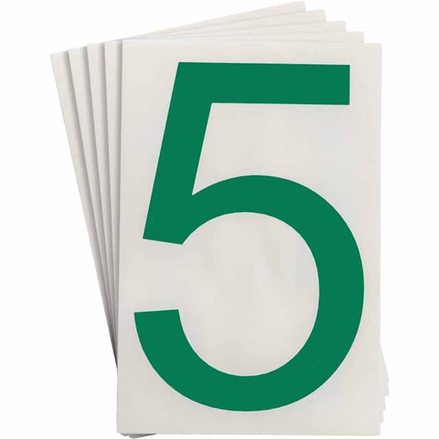 121880 6" X 8" B514 GREEN 5 20/PK