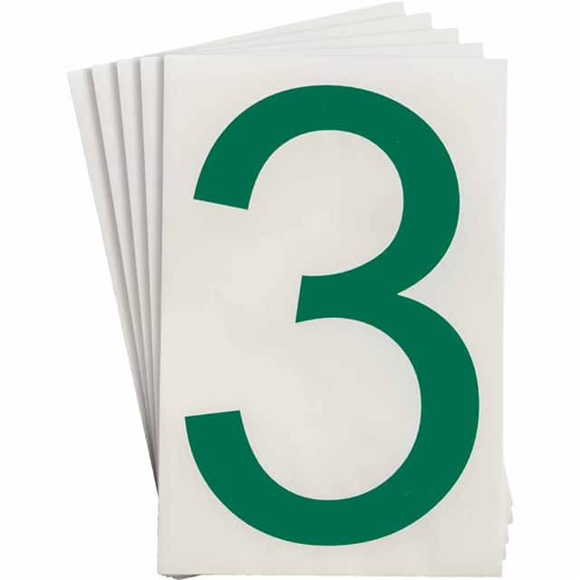 121868 6" X 8" B514 GREEN 3 20/PK