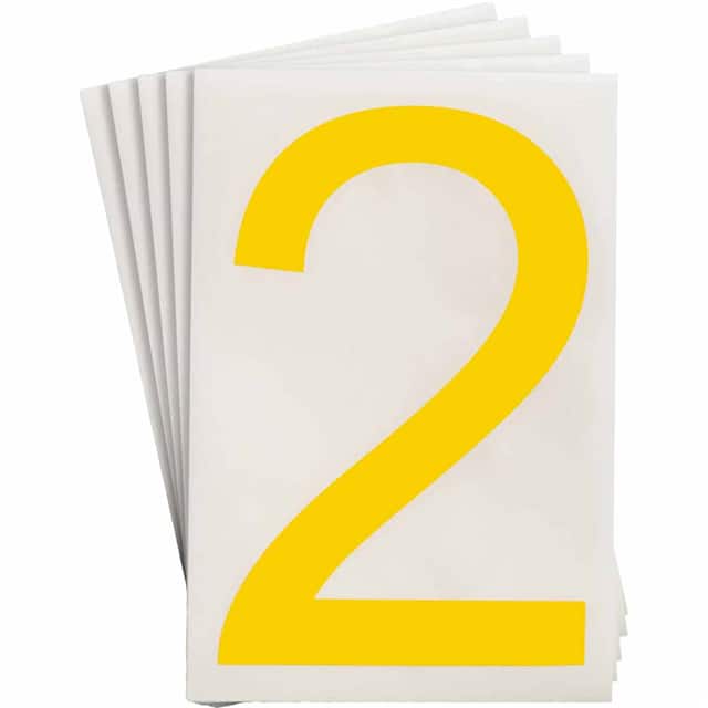 121864 6" X 8" B514 YELLOW 2 20/PK