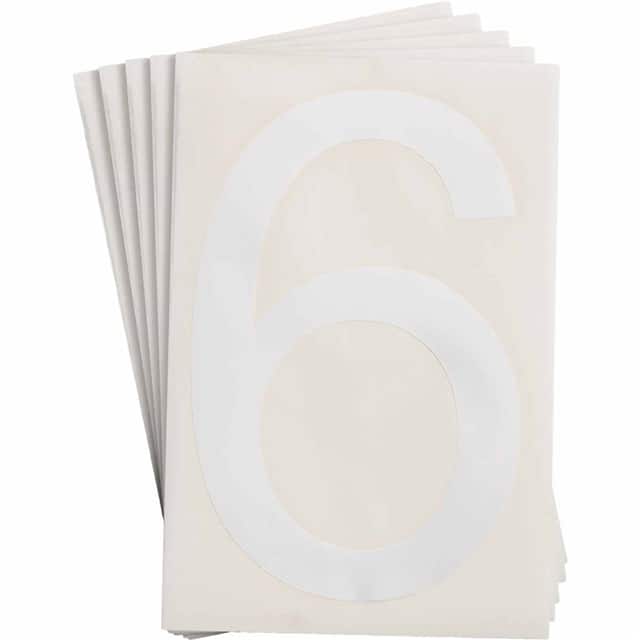 121884 6" X 8" B514 WHITE 6 20/PK