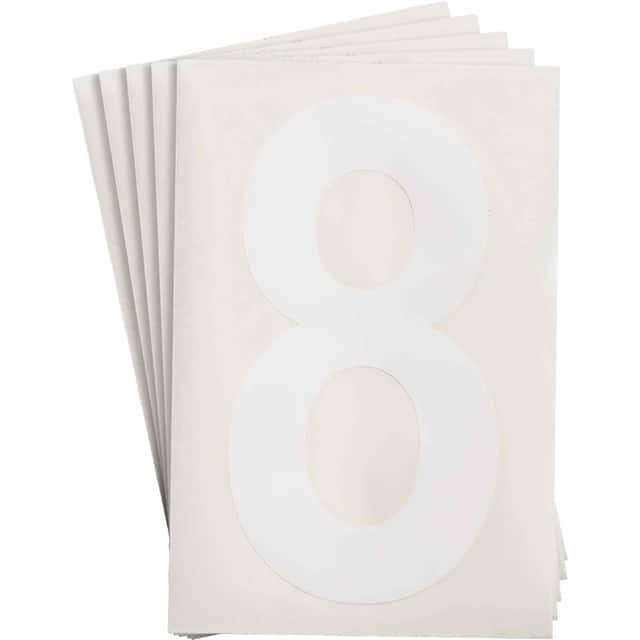 121896 6" X 8" B514 WHITE 8 20/PK