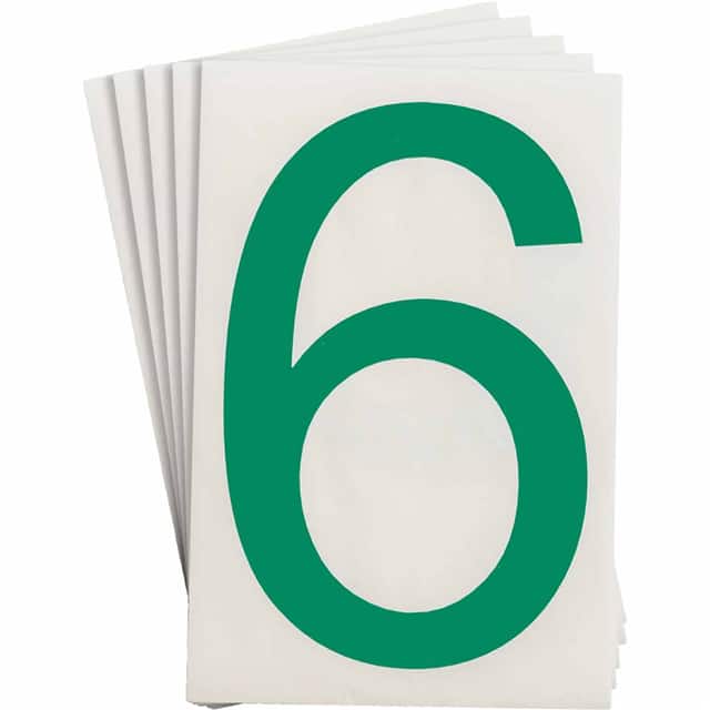 121886 6" X 8" B514 GREEN 6 20/PK