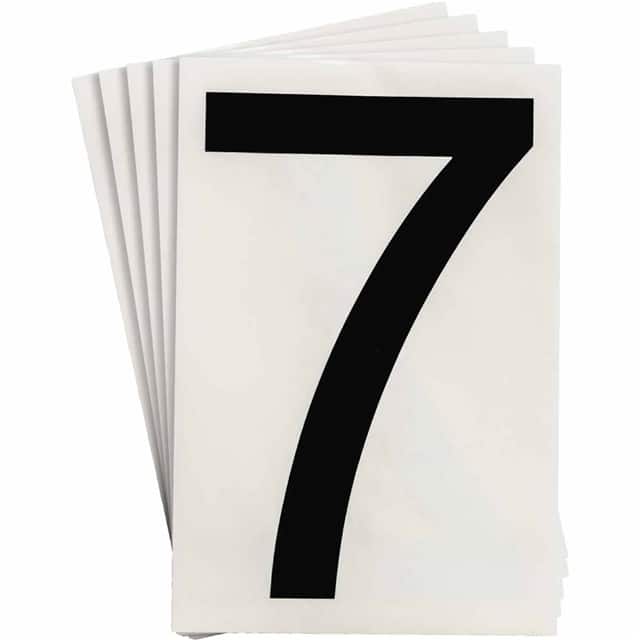121889 6" X 8" B514 BLACK 7 20/PK