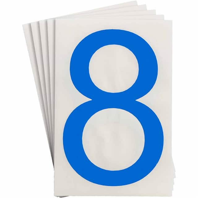 121899 6" X 8" B514 BLUE 8 20/PK
