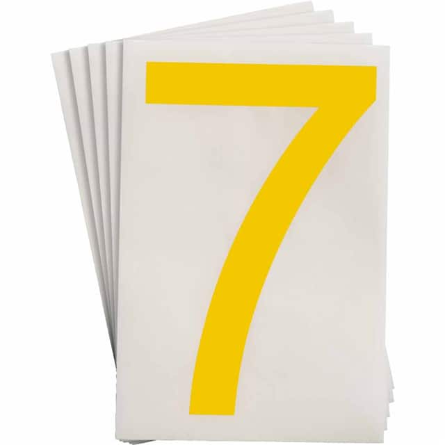 121894 6" X 8" B514 YELLOW 7 20/PK