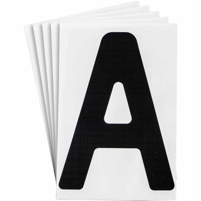 121691 6" X 8" B514 BLACK A 20/PK