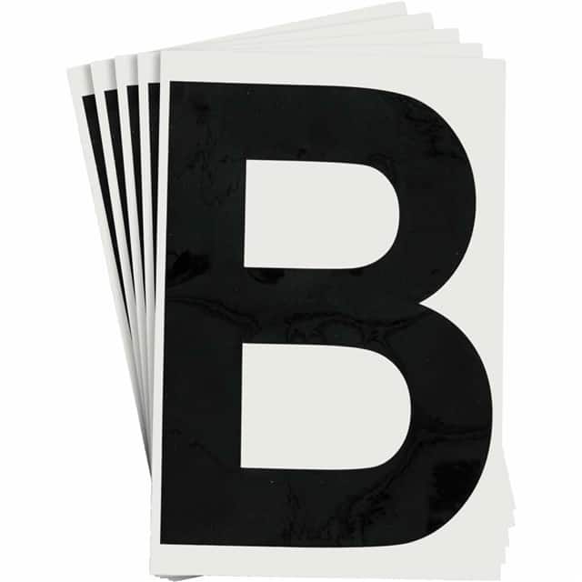 121697 6" X 8" B514 BLACK B 20/PK