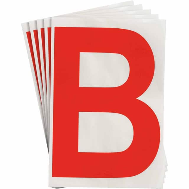 121699 6" X 8" B514 RED B 20/PK