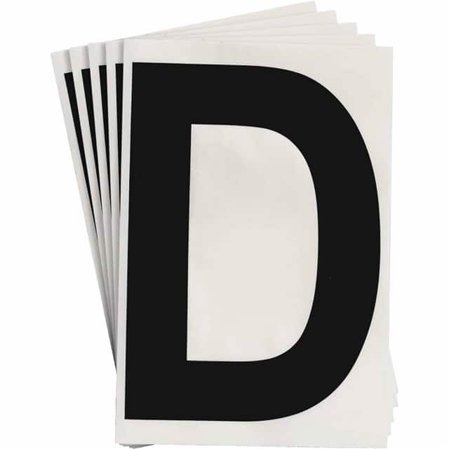 121709 6" X 8" B514 BLACK D 20/PK