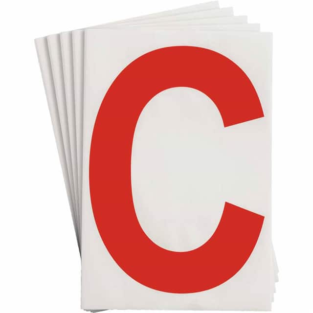 121705 6" X 8" B514 RED C 20/PK