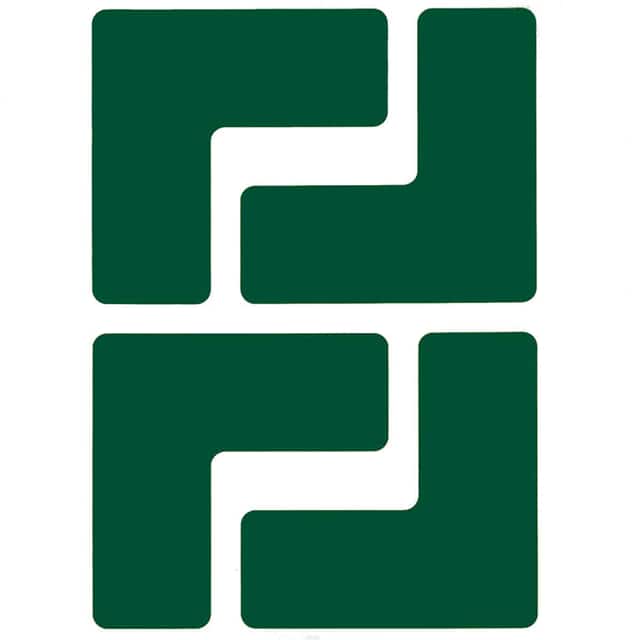 104431 2" X 5" B514 GREEN FLOOR LS 20PK