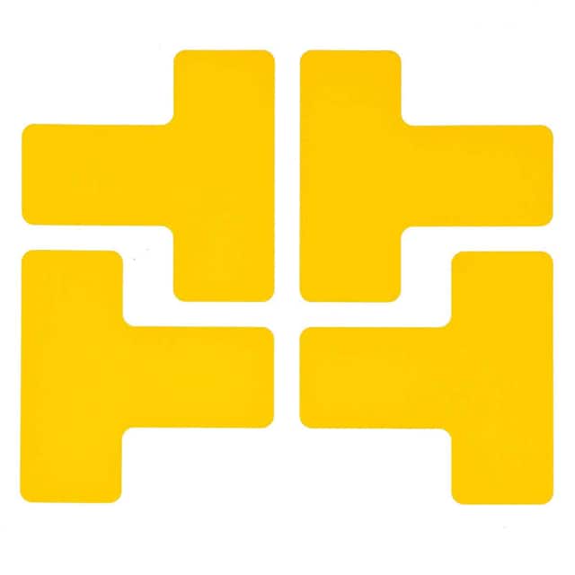 104439 2" X 5" B514 YELLOW FLOOR TS 20P