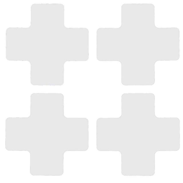 104471 2" X 5" B514 WHITE FLOOR CROSSES