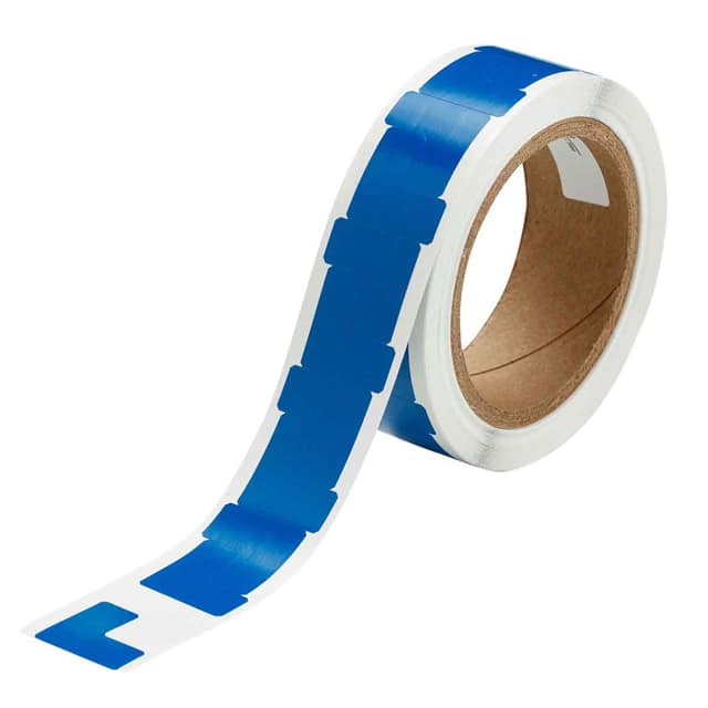 121414 B7569,BLUE,1.1"X1.1",L-SHAPE