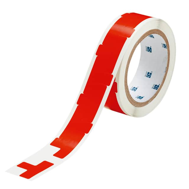 121418 B7569,RED,1.7"X1.1",T-SHAPE