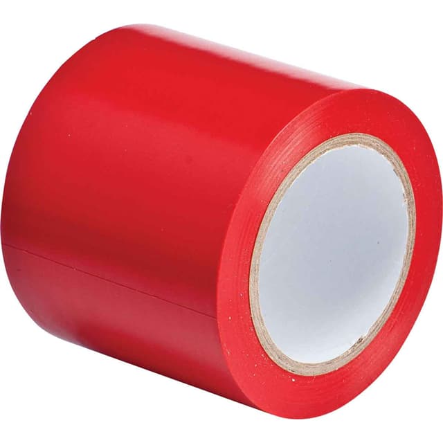 102836 B726 AISLE MARKING TAPE 4" RED
