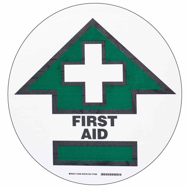 104486 B534FS 17"DIA GRN,BK/WHT FIRST A