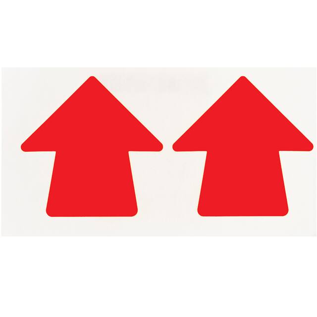 121051 B7569 AISLE MARKING ARROW 3" RED
