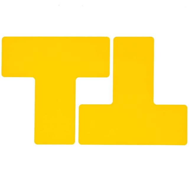 104451 3" X 8" B514 YELLOW FLOOR TS 20P