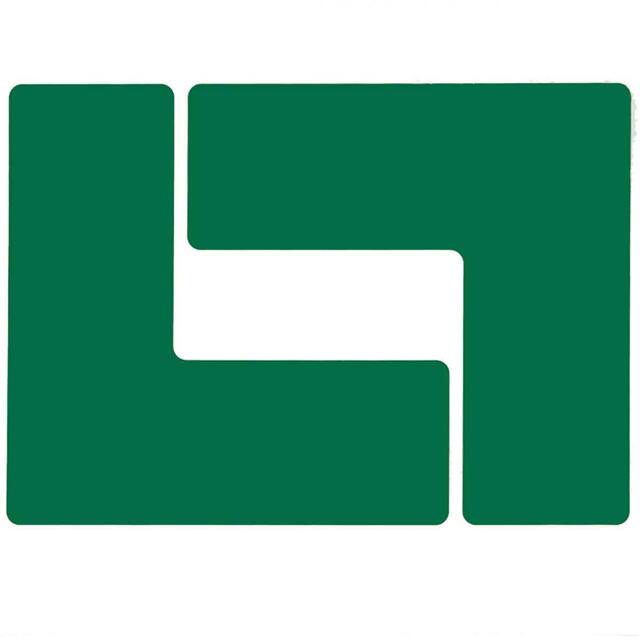 104443 3" X 8" B514 GREEN FLOOR LS 20PK