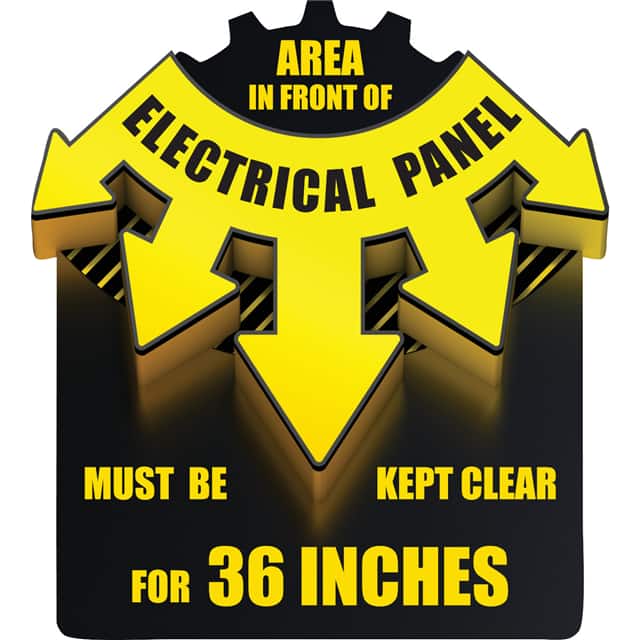 150165 AREA IN FRONT OF ELECTRICAL PANE