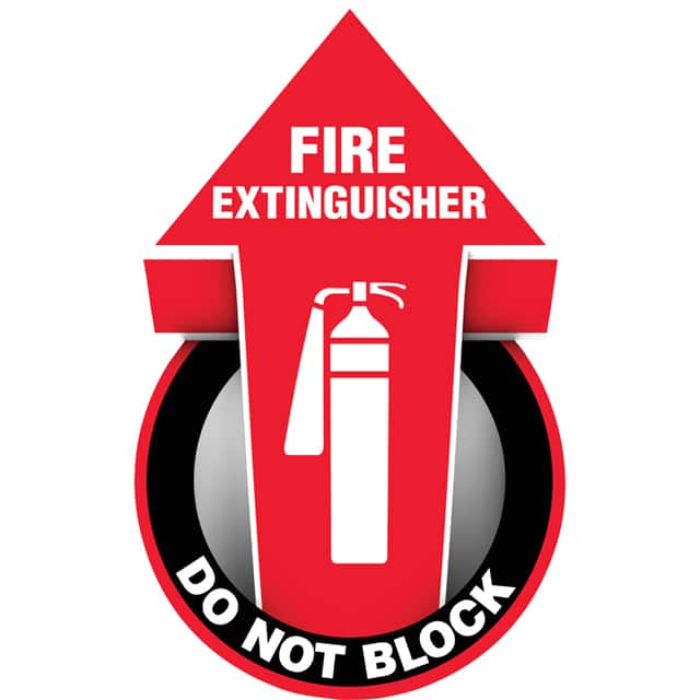 150173 FIRE EXTINGUISHER DO NOT BLOCK 3