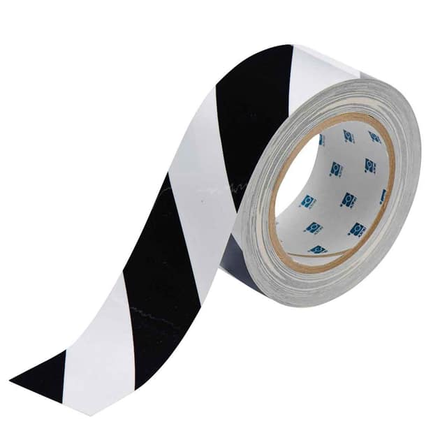 104319 2" X 100' B514 BLK/WHT FLOOR TAP