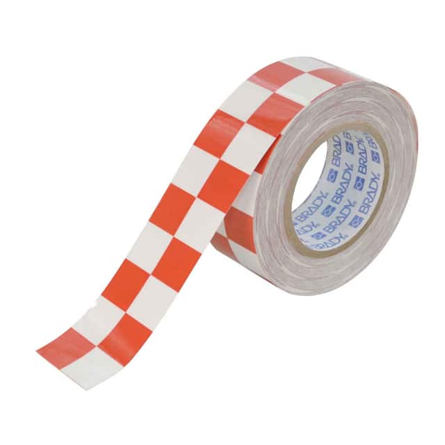 121916 2" X 100' B514 RED/WHITE CHECKER