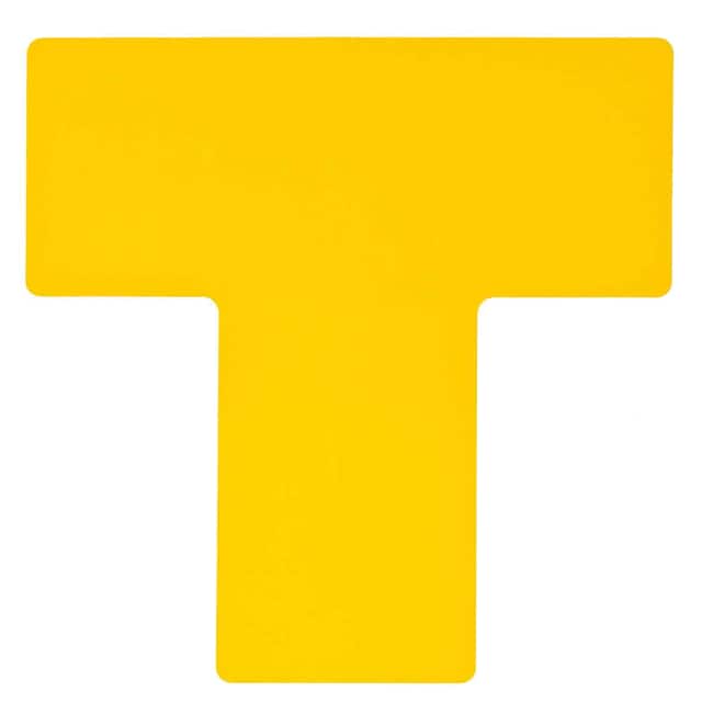 104463 4" X 10" B514 YELLOW FLOOR TS 20