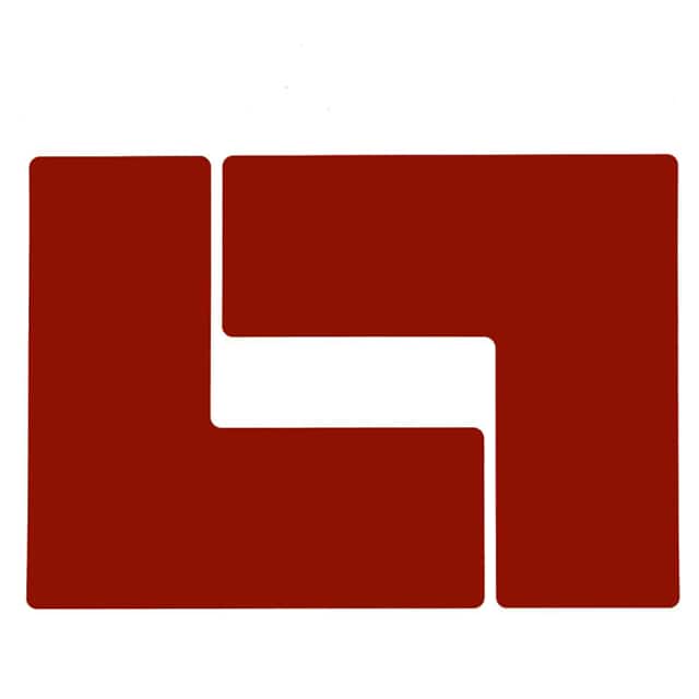 104454 4" X 10" B514 RED FLOOR LS 20PK