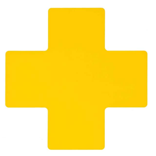 104481 4" X 10"B514 YLW FLOOR CROSSES 2