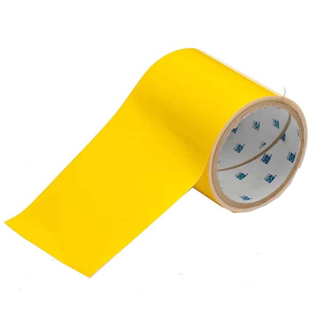 104372 4" X 100' B514 YELLOW FLOOR TAPE