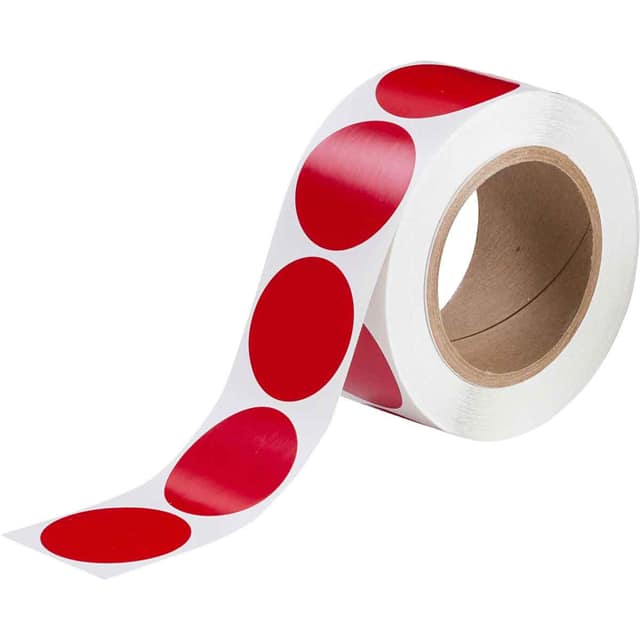 121039 B7569 AISLE MARKING DOTS 2"RED