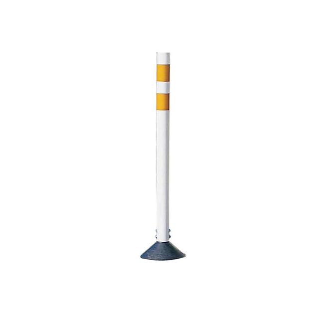 103575 TUBULAR POST WHT ON ORANGE 4FT